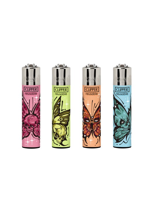 Mecheros Clipper Diabolical Butterflies bandeja 48